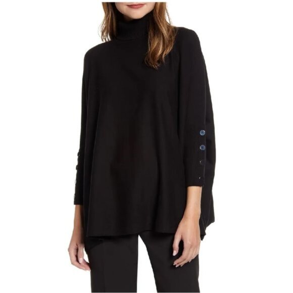 Anne Klein Dolman Sleeve Turtleneck Sweater - Picture 1 of 6